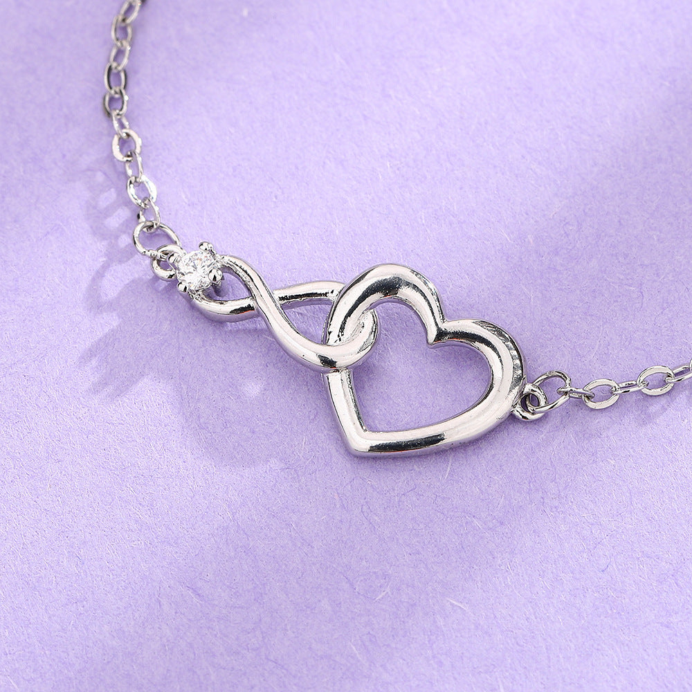 Heart-Shaped Love Bracelet