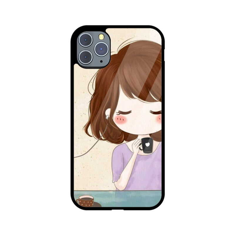 Glass phone cases